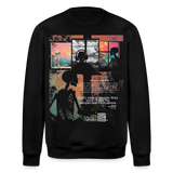 Erosan, Fenster, 1st | Roller, Unisex Bio-Sweatshirt - Schwarz