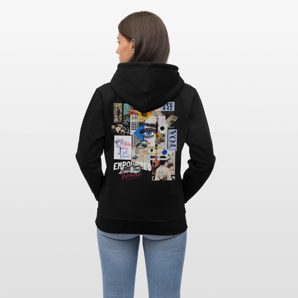Jade, Augen, 1st | Cruiser, Unisex Bio-Hoodie - Schwarz