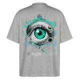 Persephone , Auge, 1st | Blaster, Oversize Bio T-Shirt, Unisex - Grau meliert