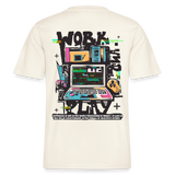 Aetherion, Laptop, 1st | Essential, Relaxed Fit Unisex Bio T-Shirt - Naturweiß 