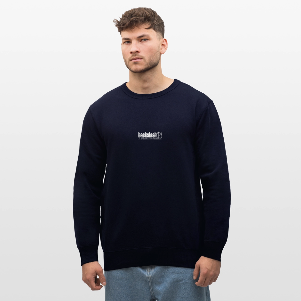 Tritonan, Kaffee, 1st | Roller, Unisex Bio-Sweatshirt - Navy