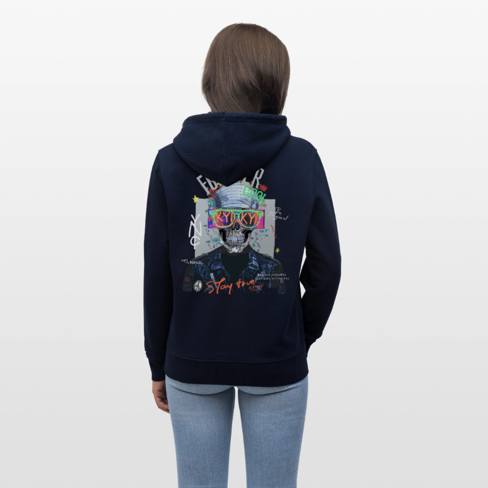 Fenriswolf, Totenkopf, 1st | Cruiser, Unisex Bio-Hoodie - Navy