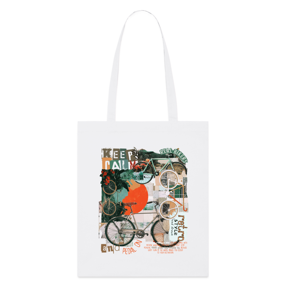 Eldrathis, Fahrrad, 1st | Bio Stoffbeutel - Weiß