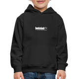 Solvarion, Stopp, 1st | Kinder Hoodie - Schwarz
