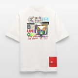 Orvathar, Fernseher, 1st | Heve, Heavyweight Oversized Bio T-Shirt, Unisex - OFF WHITE
