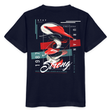 Guanyin, Muschel, 1st | Kinder Bio T-Shirt - Navy