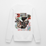 Zentharior, Schmetterling, 1st | Roller, Unisex Bio-Sweatshirt - Weiß