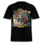 Baranê, Fernseher, 1st | Essential, Relaxed Fit Unisex Bio T-Shirt - Schwarz