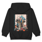 Zephiron, Schloss, 1st | Kinder Zip Hoodie - Schwarz