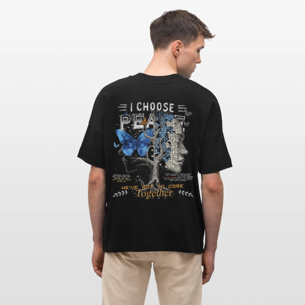 Ravana , Baum, 1st | Blaster, Oversize Bio T-Shirt, Unisex - Schwarz