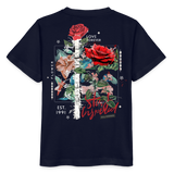 Loreley, Rose, 1st | Kinder Bio T-Shirt - Navy