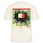 Oblivionis, Fernseher, 1st | Essential, Relaxed Fit Unisex Bio T-Shirt - Naturweiß 