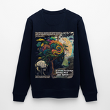 Aphroan, Bär, 1st | Roller, Unisex Bio-Sweatshirt - Navy
