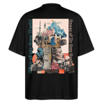 Zephiron, Schloss, 1st | Blaster, Oversize Bio T-Shirt, Unisex - Schwarz