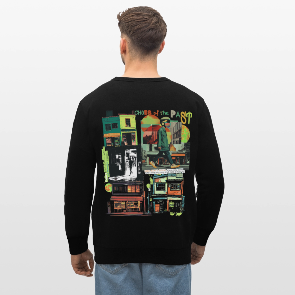 Ganesha, Geschäfte, 1st | Roller, Unisex Bio-Sweatshirt - Schwarz