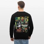 Ganesha, Geschäfte, 1st | Roller, Unisex Bio-Sweatshirt - Schwarz