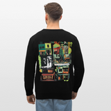 Ganesha, Geschäfte, 1st | Roller, Unisex Bio-Sweatshirt - Schwarz