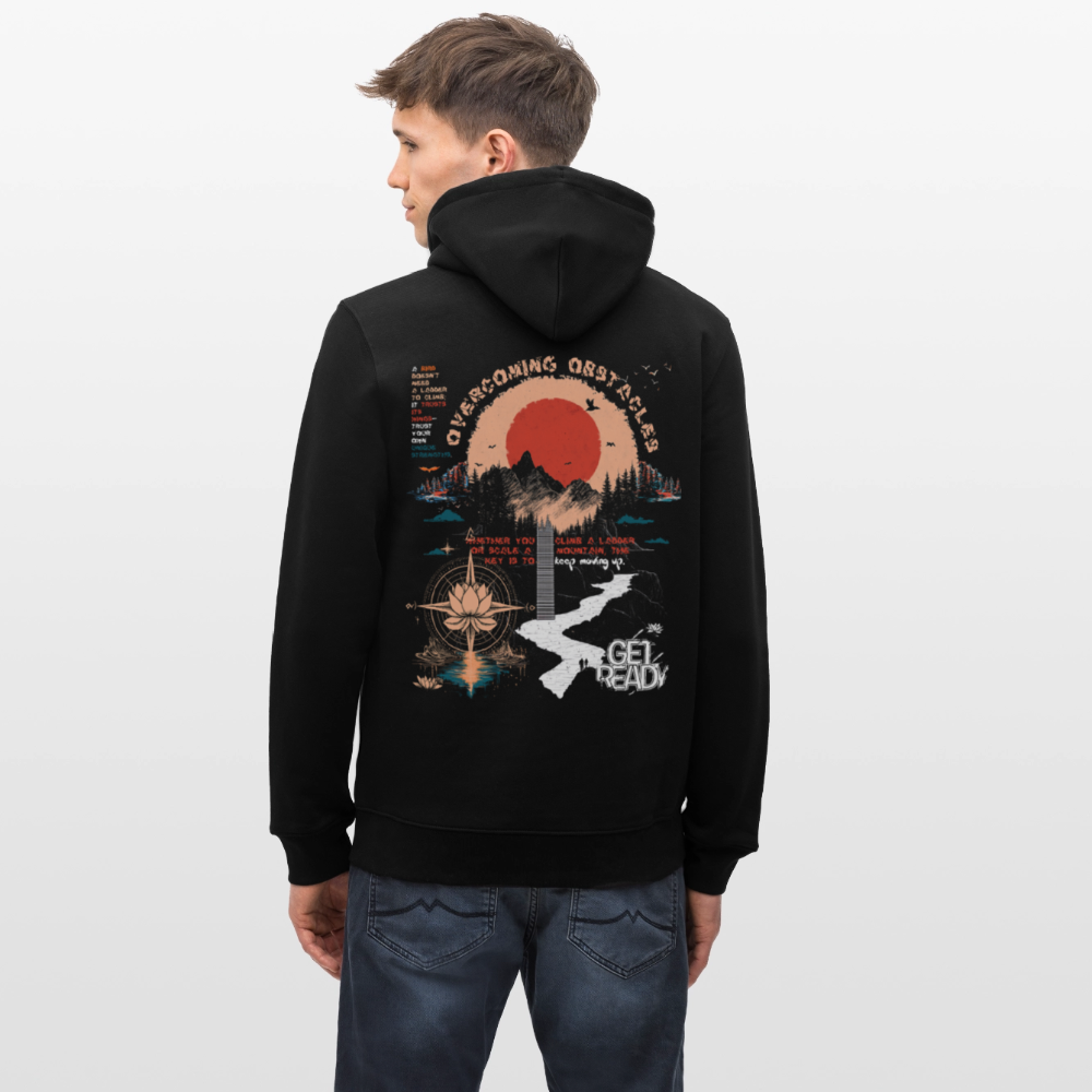 Tiamat , Wandern, 1st | Cruiser, Unisex Bio-Hoodie - Schwarz