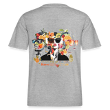 Sylvaris, Gesichter, 1st | Essential, Relaxed Fit Unisex Bio T-Shirt - Grau meliert