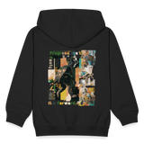 Xantherion, Schildkröte, 1st | Kinder Zip Hoodie - Schwarz