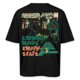 Gaian, U-Bahn, 1st | Breezy, Oversized Unisex T-Shirt - Schwarz