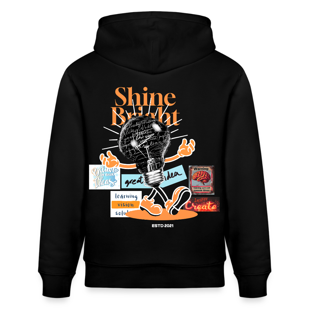 Gulperî, Glühbirne, 1st | Cruiser, Unisex Bio-Hoodie - Schwarz