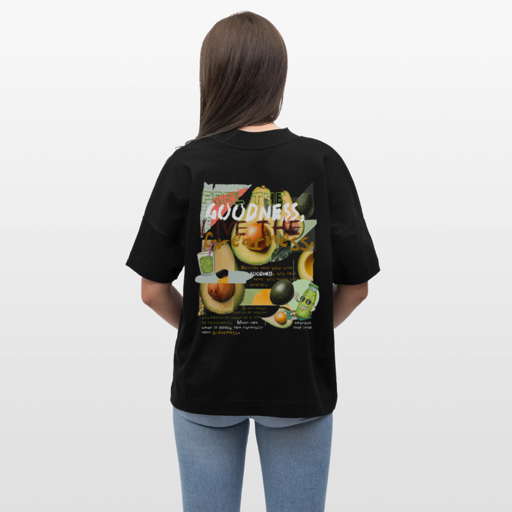 Daeva, Avocado, 1st | Blaster, Oversize Bio T-Shirt, Unisex - Schwarz
