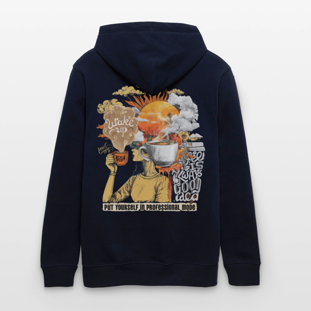 Artema, Kaffee, 1st | Cruiser, Unisex Bio-Hoodie - Navy