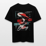 Guanyin, Muschel, 1st | Essential, Relaxed Fit Unisex Bio T-Shirt - Schwarz