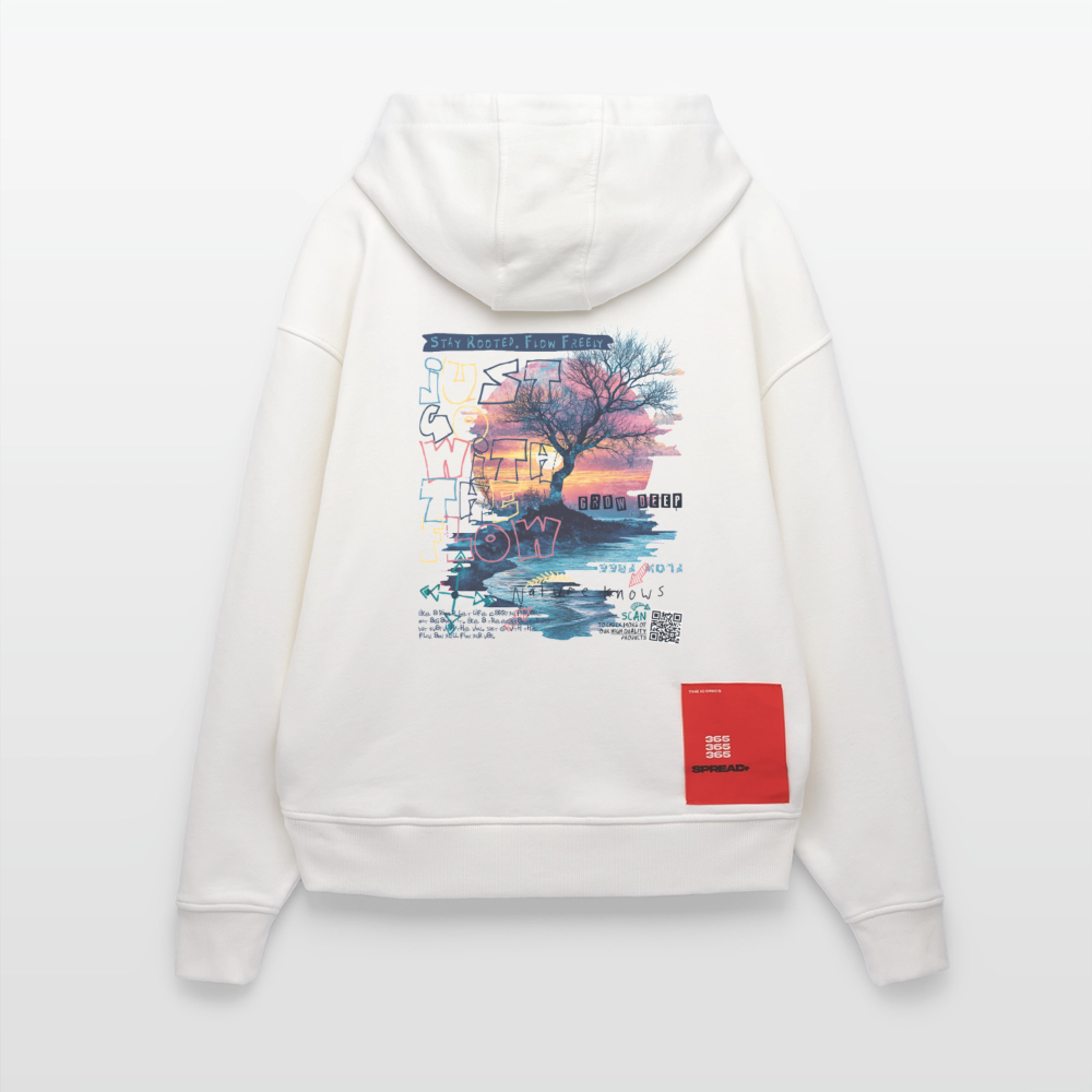 Oblivar, Baum, 1st | Heavyweight Oversized Bio Hoodie, Unisex - OFF WHITE