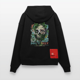 Persephi, Totenkopf, 1st | Heavyweight Oversized Bio Hoodie, Unisex - SOLID BLACK