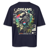 Harmonian, Fantasie, 1st | Breezy, Oversized Unisex T-Shirt - Navy