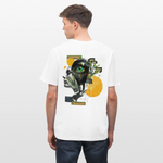 Stellara, Glühbirne, 1st | Essential, Relaxed Fit Unisex Bio T-Shirt - Weiß