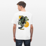 Stellara, Glühbirne, 1st | Essential, Relaxed Fit Unisex Bio T-Shirt - Weiß