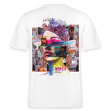 Callistara, Frau, 1st | Essential, Relaxed Fit Unisex Bio T-Shirt - Weiß