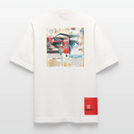 Marsyros, Augen, 1st | Heve, Heavyweight Oversized Bio T-Shirt, Unisex - OFF WHITE