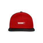 Snapback Cap - Rot/Schwarz