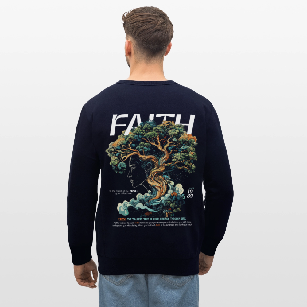 Hades, Baum, 1st | Roller, Unisex Bio-Sweatshirt - Navy