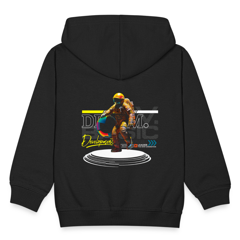 Şevrê, Astronaut, 1st | Kinder Zip Hoodie - Schwarz