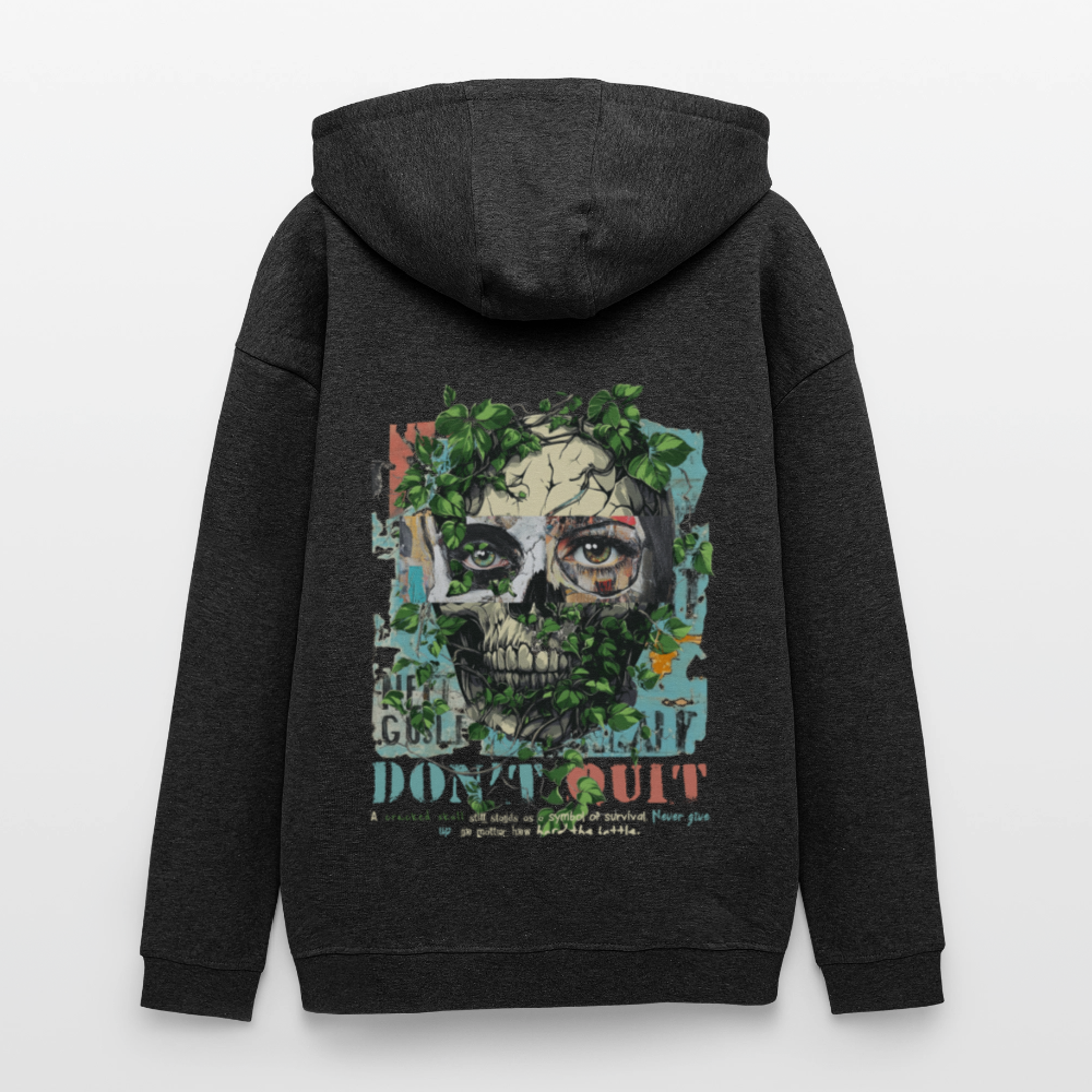 Persephi, Totenkopf, 1st | Freshhood, Oversized Unisex Hoodie - Anthrazit