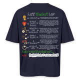 Astraeian, Symbole, 1st | Breezy, Oversized Unisex T-Shirt - Navy
