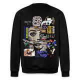 Tianlong, Gesicht, 1st | Roller, Unisex Bio-Sweatshirt - Schwarz