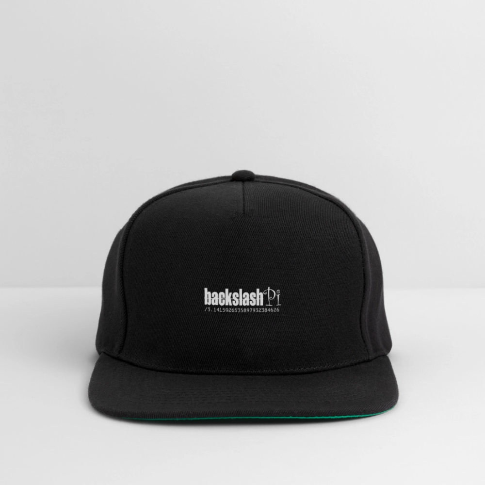 Snapback Cap - Schwarz/Schwarz