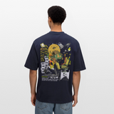 Ryujin, Falke, 1st | Breezy, Oversized Unisex T-Shirt - Navy