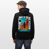 Fuxi, Wüste, 1st | Cruiser, Unisex Bio-Hoodie - Schwarz