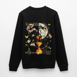 Tsukuyomi, Sanduhr, 1st | Roller, Unisex Bio-Sweatshirt - Schwarz
