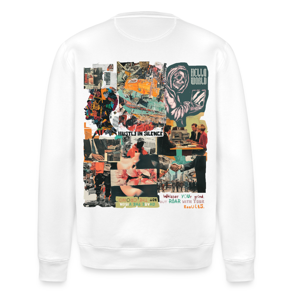 Aurelion, Office, 1st | Roller, Unisex Bio-Sweatshirt - Weiß