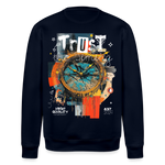 Demeteros, Uhr, 1st | Roller, Unisex Bio-Sweatshirt - Navy