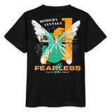 Azazîl, Schmetterling, 1st | Kinder Bio T-Shirt - Schwarz