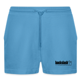 Organic Relaxed Cropped Shorts Made in EU -  Sol Blue